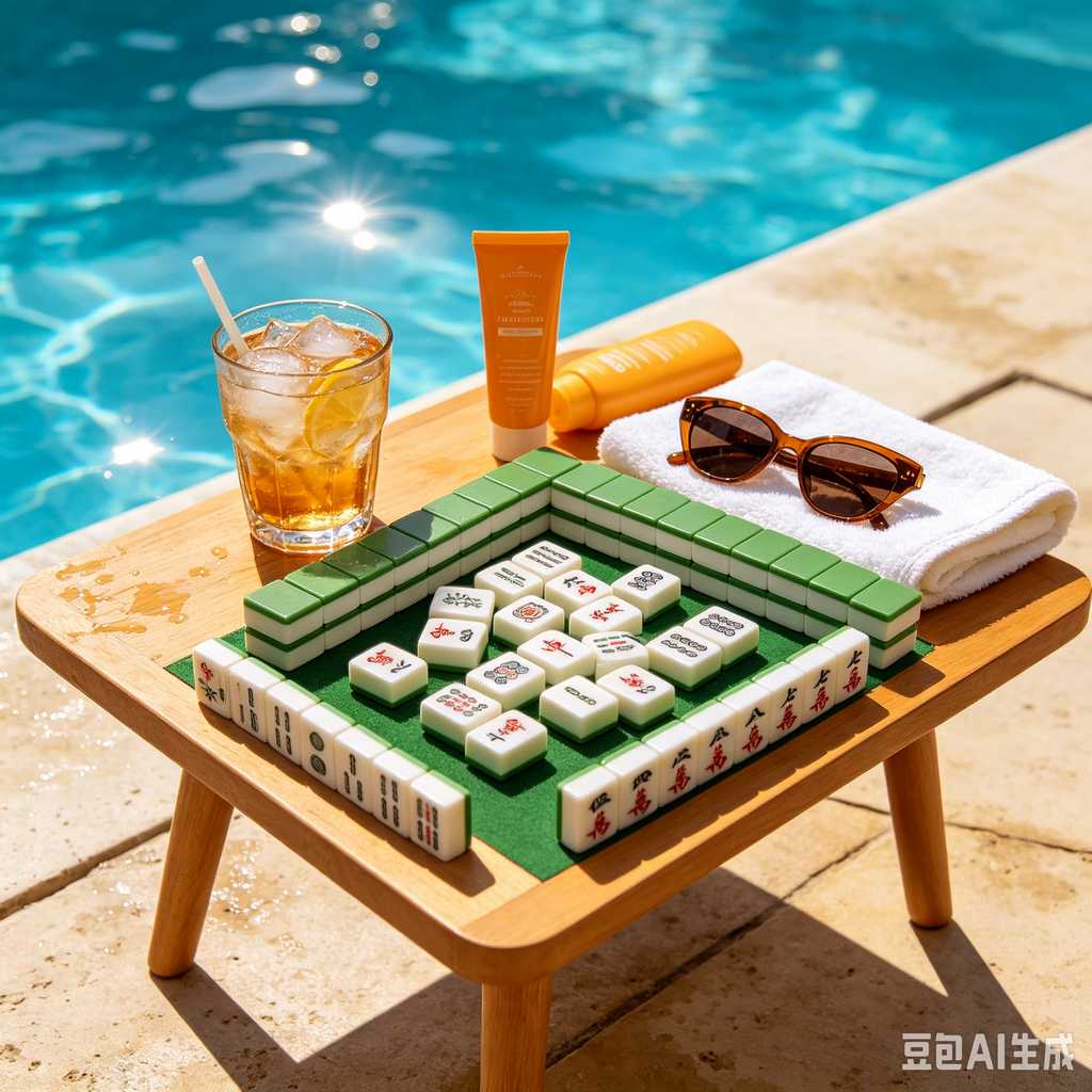 unique decoration mahjong tiles
