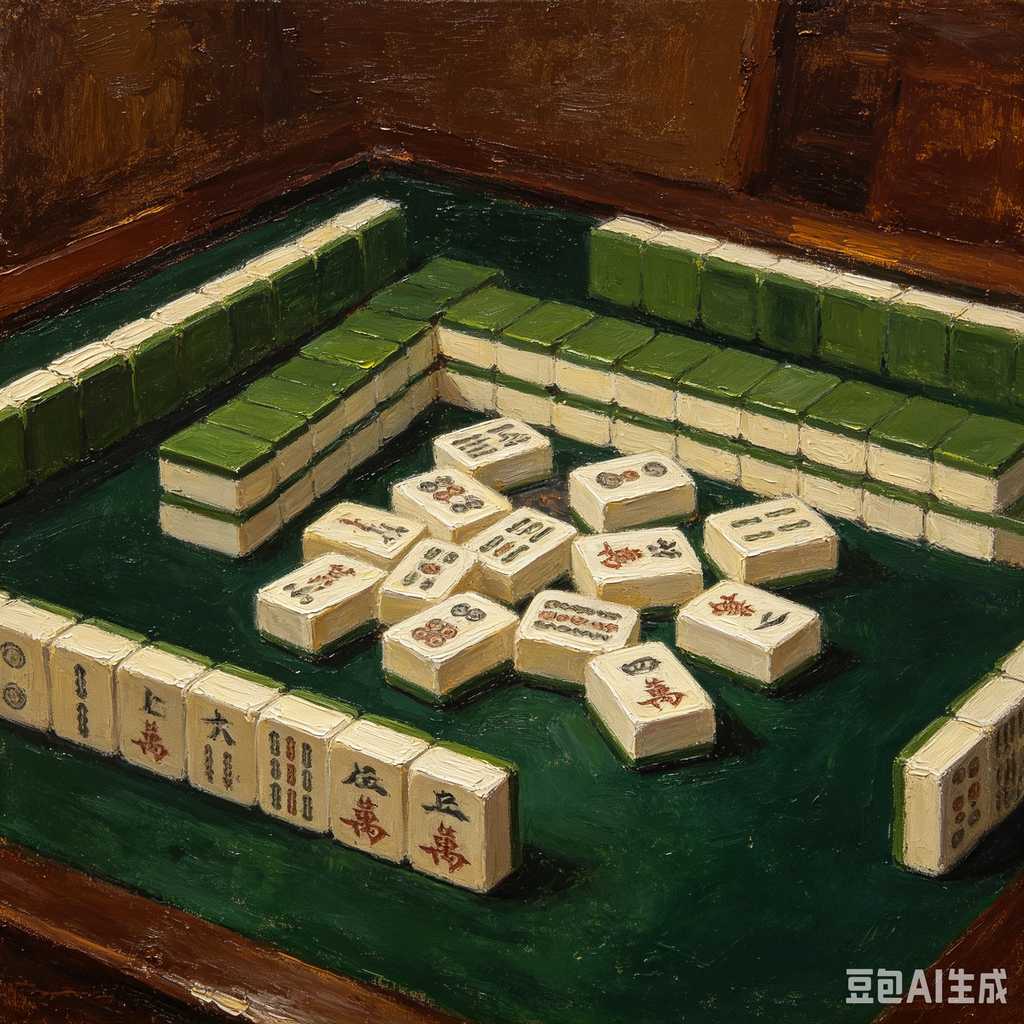polished mahjong tiles