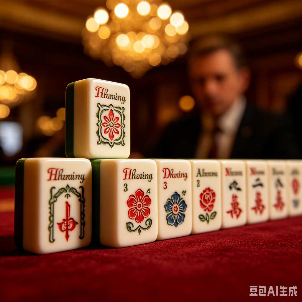 retro gift mahjong tiles
